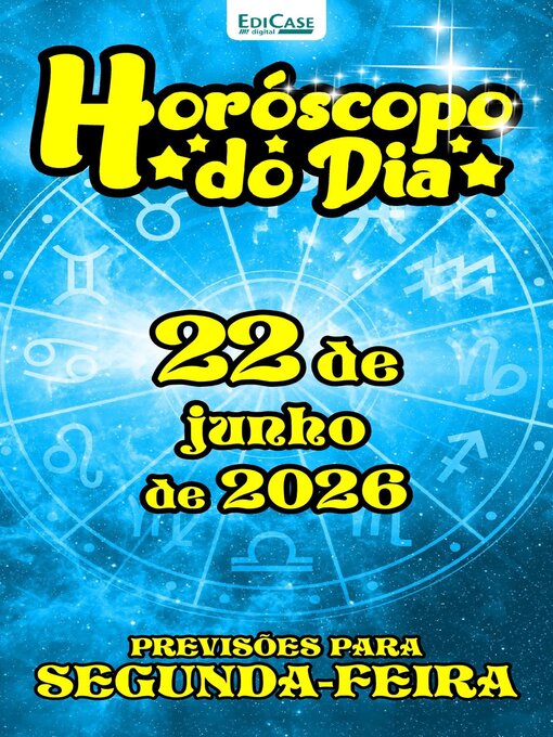 Horóscopo do Diaの表紙